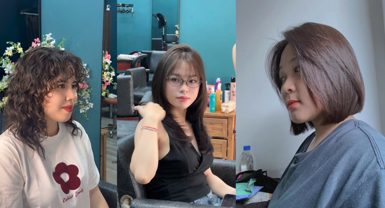 Tóc sau khi sấy